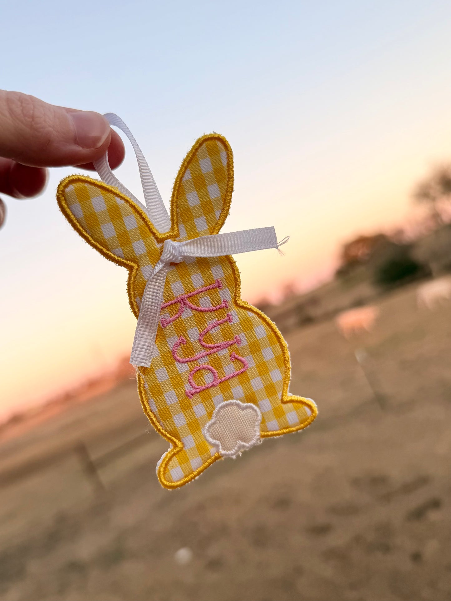 Bunny Easter Basket Tag