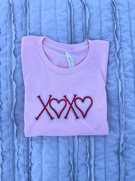 XOXO 3D Puff Tee