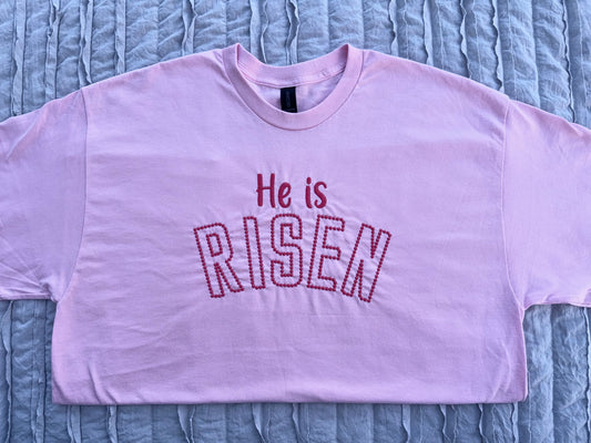 He is Risen Short Sleeve Tee