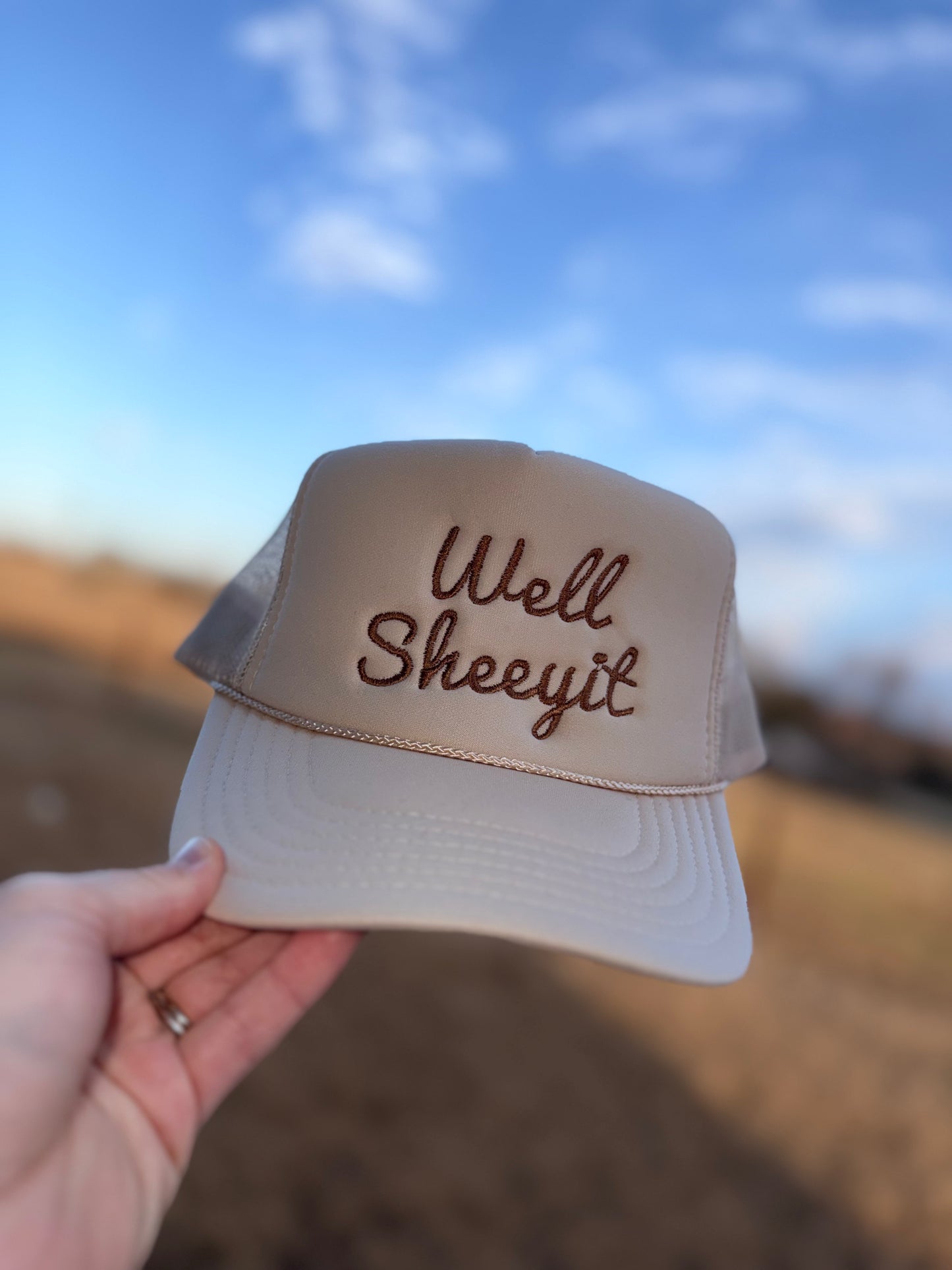 "Well Sheeyit" Trucker Cap